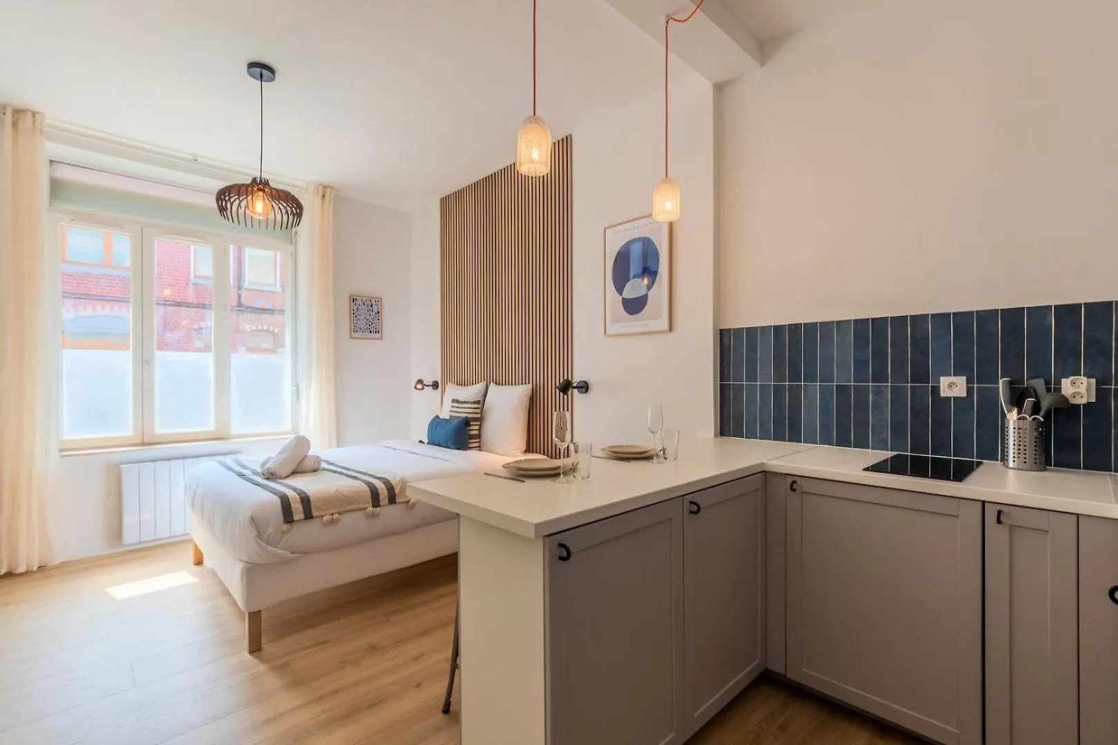 Studio Confortable Proche Metro Et Commerces Lambersart 0*,